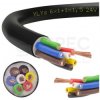 Kabel samochodowy YLYs 6x1mm2 + 1x1,5mm2 czarny 24V zewnętrzny przyczepowy linka Elektrokabel