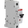 Wyłącznik nadprądowy MCB, Typ C, 1-biegunowy, 500mA, 253V, 72V, na szynę DIN, ABB S201M-C0.5, S200M
