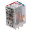 Przekaźnik: elektromagnetyczny 4PDT Ucewki: 220VDC 6A/250VAC R4N-2014-23-1220-WTLD
