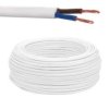Przewód OMY 2x0,5mm biały okrągły