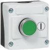 BACO LBX10610 Control Station 1 Button Flush Spring Return Non-Illuminated Red