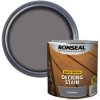 Ronseal 39078 Quick Drying Decking Stain Rocky Grey 2.5 litre