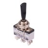 637HX2595 (On)-Off-(On) Momentary Black Duckbill Lever 12mm Toggle Switch SPDT 15A APEM