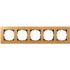 MERTEN M-Elegance Ramka drewno 5 pięciokrotna buk MTN4055-3470 SCHNEIDER ELECTRIC