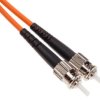 Kabel światłowodowy, średnica: 62.5/125μm, OM1 Wielomodowy, Pomarańczowy, ST / ST