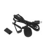 Mikrofon z klipem z wtykiem mini USB do kamer sportowych / KM0730