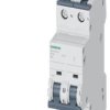 Wyłącznik automatyczny, Typ A, 2-biegunowy, 4A, 440V, 60V, Siemens, 5SY