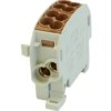 Blok Rozdzielczy - Odgałęźny Al/Cu Scb 25 (80110) Simblock Brązowy 81501015