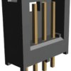Listwa stykowa PCB 3-pinowe AMPMODU MOD II raster: 2.54 mm Prosty 1-rzędowe TE Connectivity Otwór przelotowy W osłonie