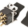 Przełącznik kołyskowy Zatrzaskowy Nie 6 A DPDT TE Connectivity