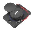 Ładowarka samochodowa USB slim 5V/2.4A do zabudowy