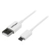 StarTech.com USBPAUB2MW 2m White Micro USB Cable - A to Micro B
