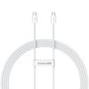 Kabel Baseus Superior Series ll USB-C - USB-C 30W 480Mb/s 2m - biały