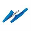 Złącze krokodylek zaciskany izolowany 2mm niebieski MA1 CRIMP HIRSCHMANN