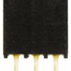 Gniazdo PCB 3 -pinowe raster: 2.54mm typu płytka – płytka Proste Przewlekany