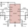 Dual Synchronous 1.4A/800mA 4MHz Step-Down DC/DC Regulator