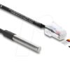 91384 Temperature sensor cable, DS18B20, RJ45 plug, 1 m