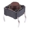 PHAP5-30VA2B2T2N2 5mm Height 6mm x 6mm Through Hole Tactile Switch 160g APEM