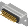D-Sub plug, 26 pole, high density, equipped, straight, solder cup, 301A10139X