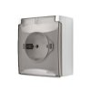 Gniazdo Schuko z uziemieniem Simon Aquaclick IP44
