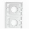 PA device marker, (L x W) 46 x 46 mm, gray, 20 pcs, 1323520000