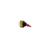 Przełącznik hebelkowy ON-OFF LED12V LIZAK ASW-14D czerw. - 4913