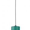 Lampa wisząca nowoczesna abażur 1xE27 FLOW GREEN