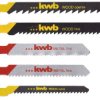 Zestaw brzeszczotów do wyrzynarki do drewna i metalu kwb 617295 5 szt.