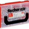 Pudełko z kołkami i śrubami Fischer FIXtainer 532893, 240 części