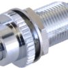 Pushbutton, 1 pole, chrome, unlit , 4.5 A/12 V, mounting Ø 10 mm, IP67, 17.17552.21