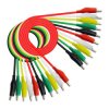 Kable pomiarowe zestaw NR15 HQ 50cm 10szt. przewody krokodylki
