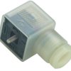 Valve connector, DIN shape A, 2 pole + PE, 24 V, 0.34-1.5 mm², 43 1714 136 03