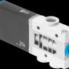 525186 Solenoid valve, seat valve, for compressed air, 24 VDC, 400 l/mi