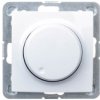 Impresja Ściemniacz Przyciskowo-Obrotowy /Żarowy I Halogenowy/ Biały Łp-8Y/M/00