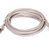 Kabel krosowy patchcord F/UTP kat.5e CCA szary 1,5m 95535