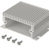 Aluminum enclosure kit, (L x W x H) 55.3 x 50 x 24.4 mm, natural, IP40, 97453050.HMT1