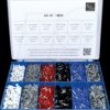 Insulated bootlace ferrule assortment, 0.5 - 4.0 mm², set of 206