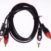 Kabel 2xRCA / 2x RCA 1,5m HQ LIBOX LB0019
