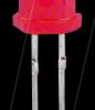 L-56BID Flashing LED, 5 mm, wired, 2-pin, red, 5 mcd, 60°