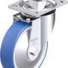 Blickle 936249 L-POTHS 160K-CS11-FA Rolka obrotowa z blachy stalowej Średnica koła: 160 mm Maksymalne obciążenie: 400 kg