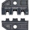 Zestaw matryc do zaciskania Typ otwartej wtyczki Knipex Nieizolowane 0.5mm² Szczypce uniwersalne do zagniatania - 97 43