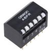 Przełącznik DIP-SWITCH OFF-ON 0,025A/24VDC Poz 2 -20-70C A6FR-6101