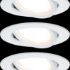93485 Recessed luminaire LED Nova 3 x 6,5 W, 2700 K, white matt