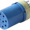 Socket contact insert, 10 pole, solder cup, straight, 97-18-1S(431)