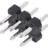 Złącze kołkowe, listwa kołkowa, męskie, proste,Il. pinów: 6, THT, 3A, 250V, 2x3, raster: 2,54 mm 10058507