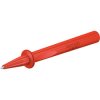 Test probe, socket 4 mm, rigid, 1000 V, CAT IV, red, 66.9390-22
