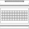 LCD-016N004B 16 x 4 Character LCD