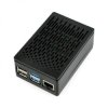 Obudowa do Raspberry Pi 4B - ABS - czarna - LT-4A04