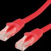 21991021 Patch cable Cat. 6, UTP, LSOH, red, 0.5 m