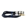 VITALCO Kabel mikrofonowy MK17 XLR (gniazdo) / Jack 6,3mm Stereo (wtyk) 7,5m